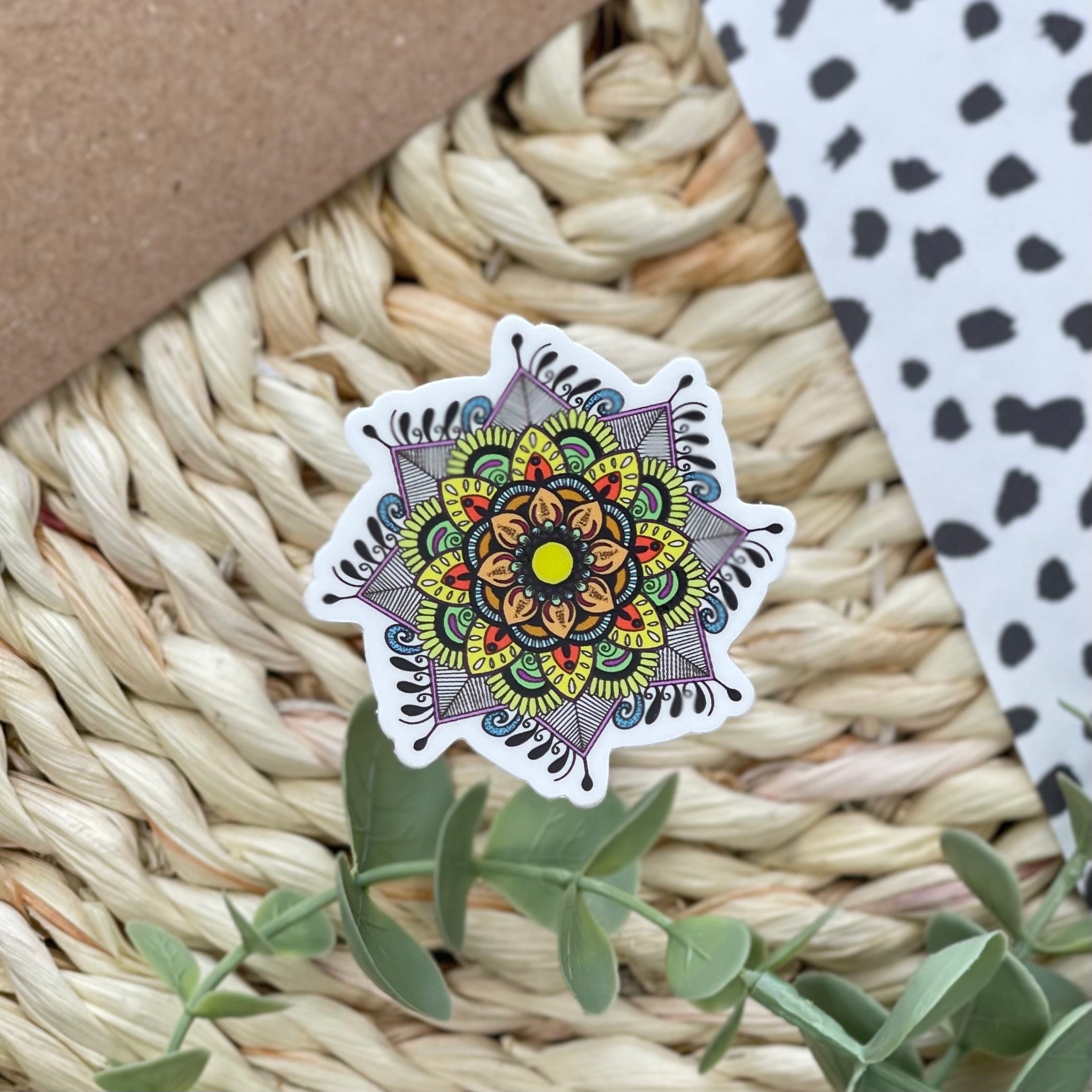 Colorful Mandala | Waterproof Sticker