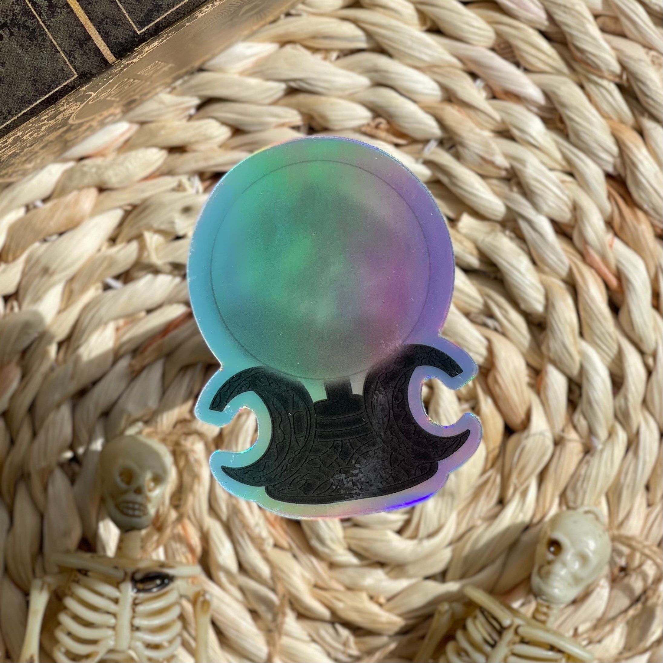 Crystal Ball | Waterproof Holographic Sticker